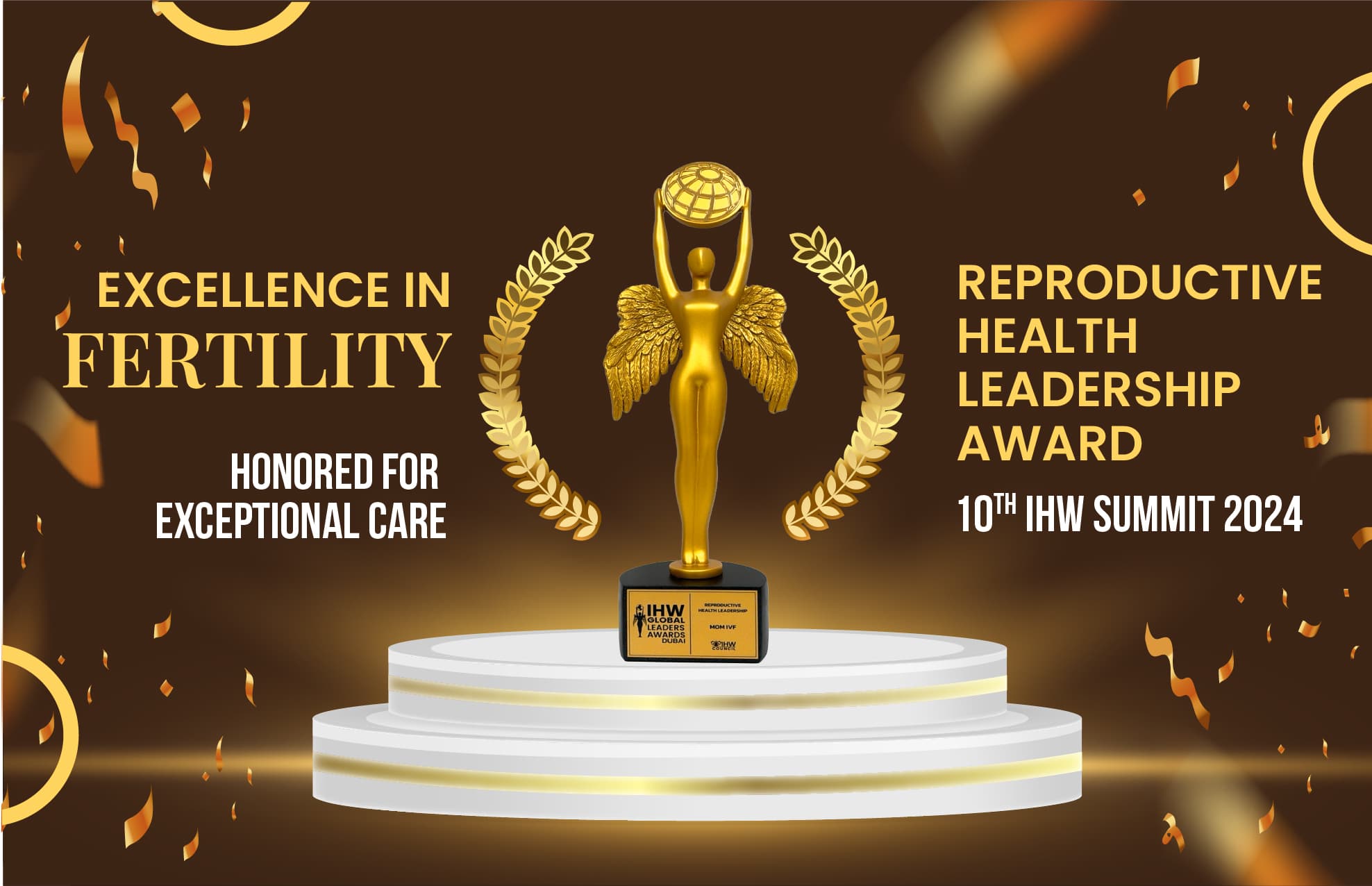MOM IVF fertility excellence award 1